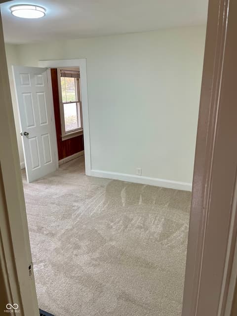Primary bedroom at 5841 Julian Avenue, Indianapolis, IN