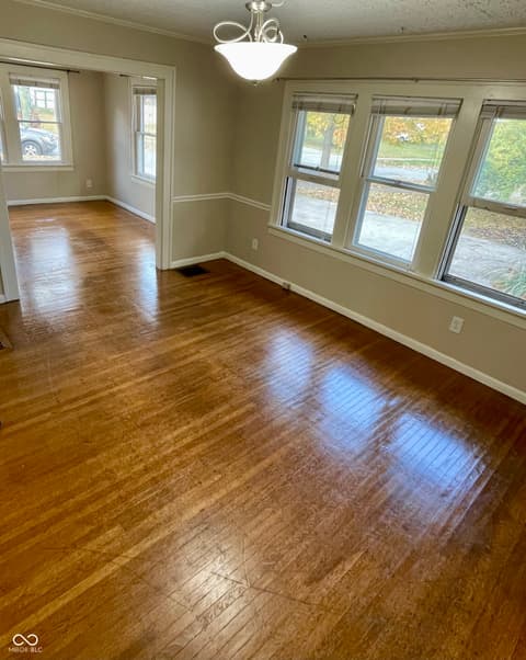 Dining room at 5841 Julian Avenue, Indianapolis, IN