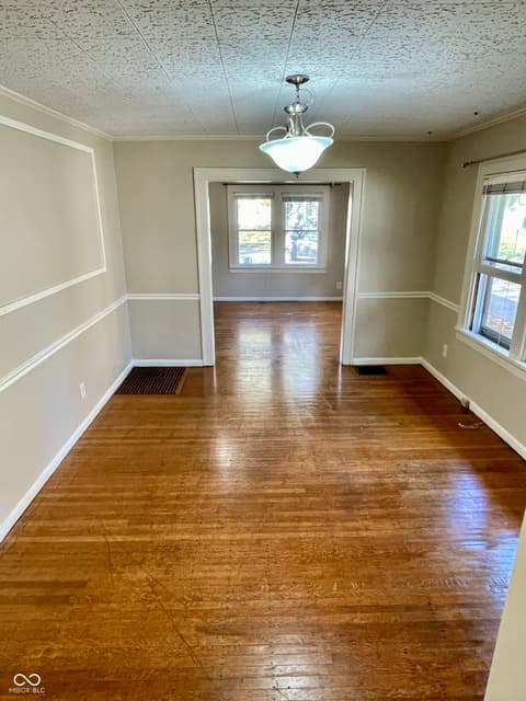 Dining room at 5841 Julian Avenue, Indianapolis, IN