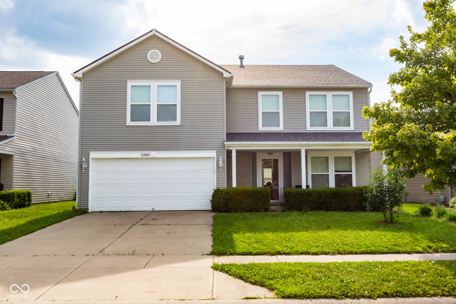 Front exterior at 2388 Cedarmill Drive, Franklin, IN