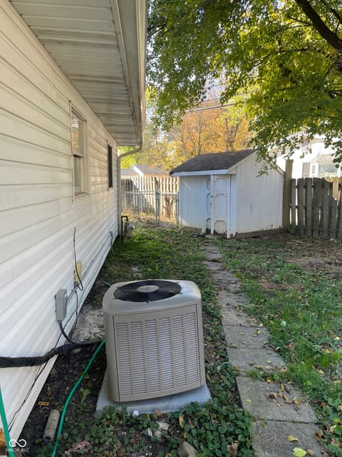 Yard at 624 Sweetbriar Avenue, Whiteland, IN
