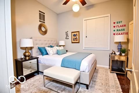 Bedroom at 1302 S E Street, Elwood, IN