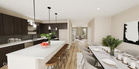 Kitchen at 5736 Birtz Road, Indianapolis, IN