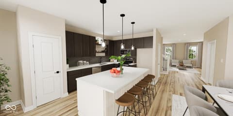 Kitchen at 5736 Birtz Road, Indianapolis, IN