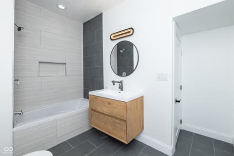 Bathroom at 1606 English Avenue, Indianapolis, IN