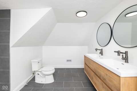 Primary bathroom at 1606 English Avenue, Indianapolis, IN