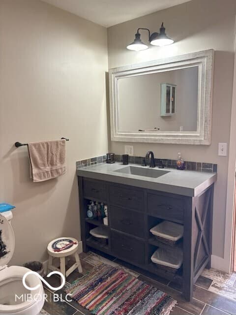 Bathroom at 1355 N County Road 375 W, Greencastle, IN