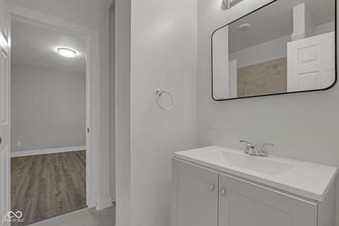 Bathroom at 2509 S New Jersey Street, Indianapolis, IN