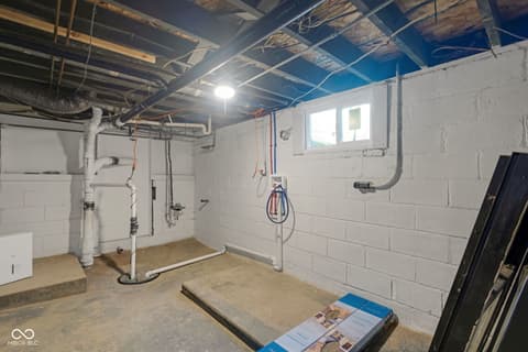 Basement at 2509 S New Jersey Street, Indianapolis, IN