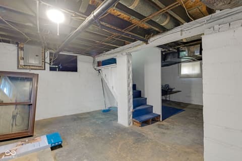 Basement at 2509 S New Jersey Street, Indianapolis, IN