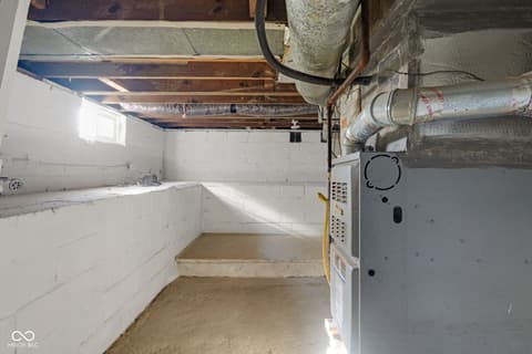 Basement at 2509 S New Jersey Street, Indianapolis, IN