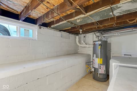 Basement at 2509 S New Jersey Street, Indianapolis, IN
