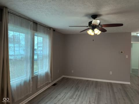 Living room at 249 Lori Ann Drive, Whiteland, IN