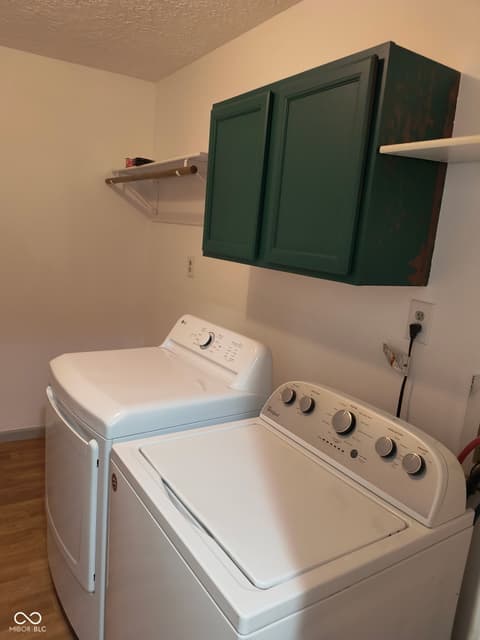 Laundry room at 249 Lori Ann Drive, Whiteland, IN
