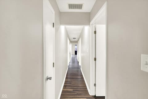 Hallway at 1905 N Dequincy Street, Indianapolis, IN