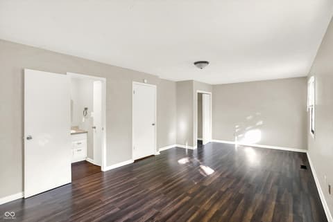 Primary bedroom at 1905 N Dequincy Street, Indianapolis, IN