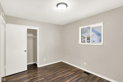 Bedroom at 1905 N Dequincy Street, Indianapolis, IN