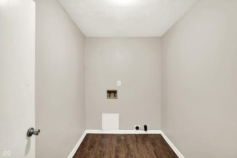 Laundry room at 1905 N Dequincy Street, Indianapolis, IN