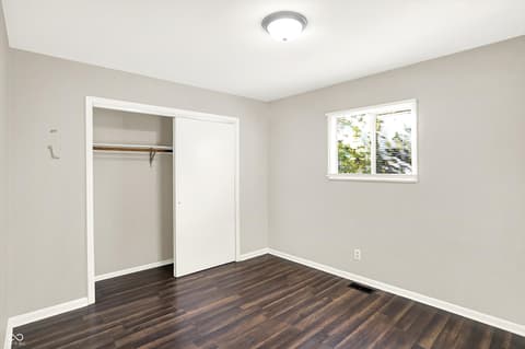 Bedroom at 1905 N Dequincy Street, Indianapolis, IN