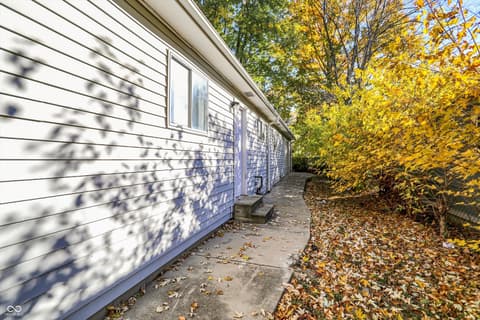 Side exterior at 1905 N Dequincy Street, Indianapolis, IN