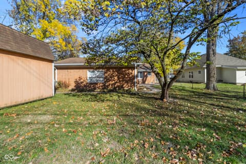 Backyard at 1157 Harrison Street, Noblesville, IN