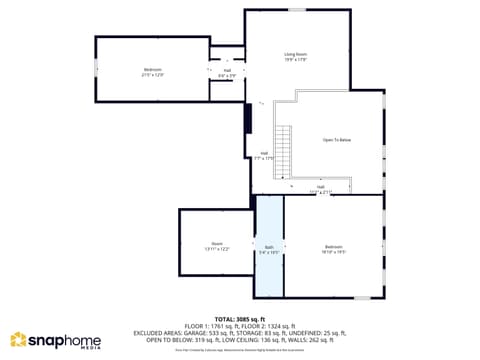 Floor Plan — 175 Mill Springs, Coatesville, IN