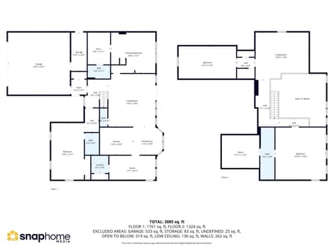 Floor Plan — 175 Mill Springs, Coatesville, IN