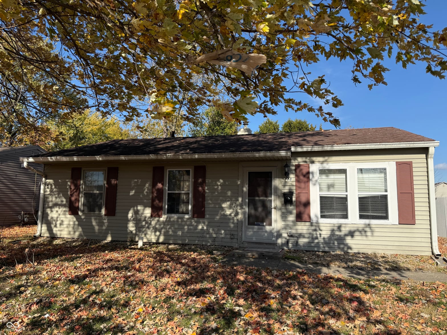 Front exterior at 448 Murphy Lane, Brownsburg, IN