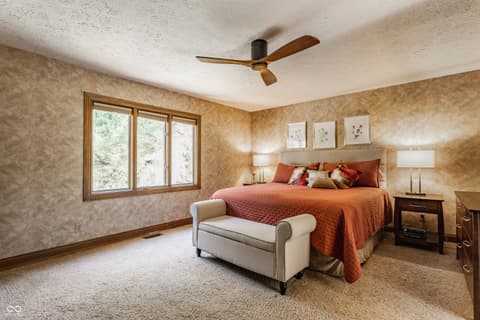 Primary bedroom at 2034 Dubois Road, Spencer, IN