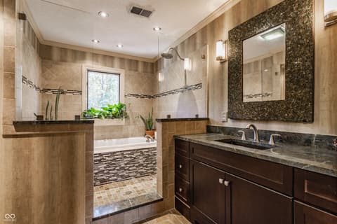 Bathroom at 2034 Dubois Road, Spencer, IN