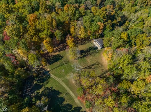 Aerial view at 2034 Dubois Road, Spencer, IN