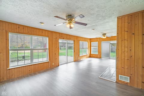 Family room at 125 N Windmill Trail, Greenwood, IN