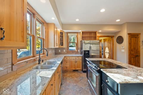 Kitchen at 7563 Grizzly Drive, Nineveh, IN