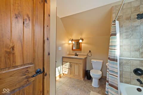 Bathroom at 7563 Grizzly Drive, Nineveh, IN