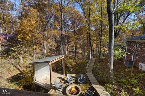 Yard at 7563 Grizzly Drive, Nineveh, IN
