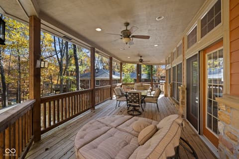 Bonus room at 7563 Grizzly Drive, Nineveh, IN