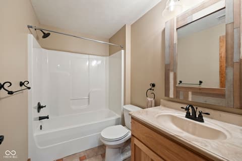 Bathroom at 7563 Grizzly Drive, Nineveh, IN