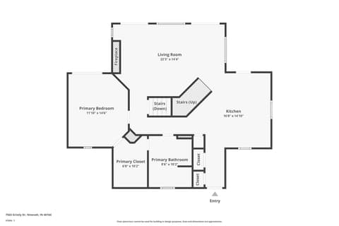 Floor Plan — 7563 Grizzly Drive, Nineveh, IN