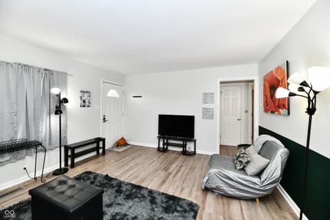 Living room at 2220 Villa Avenue, Indianapolis, IN