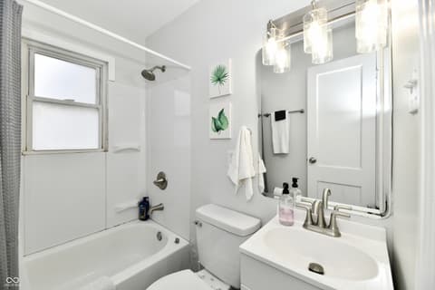 Bathroom at 2220 Villa Avenue, Indianapolis, IN