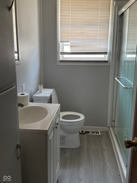 Bathroom at 1103 Fairfield Drive, Shelbyville, IN