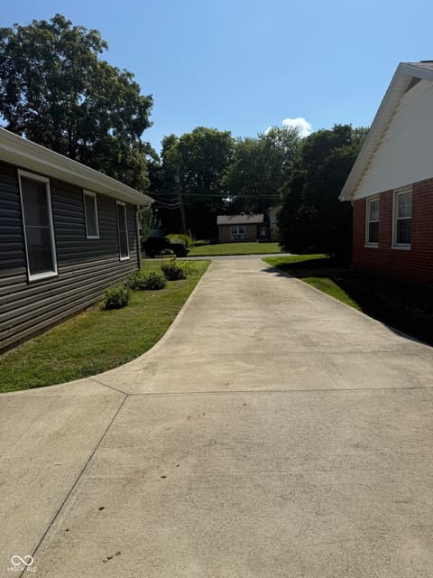 Side exterior at 1103 Fairfield Drive, Shelbyville, IN