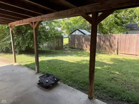 Yard at 1103 Fairfield Drive, Shelbyville, IN