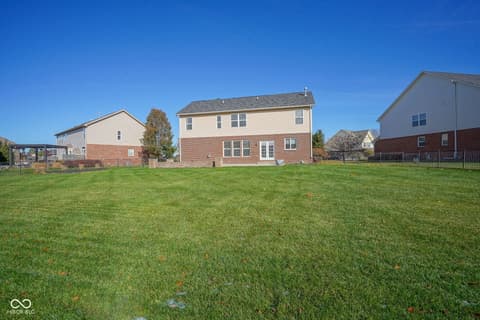 Backyard at 14903 Stable Stone Terrace, Fishers, IN