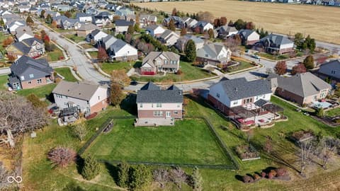 Aerial view at 14903 Stable Stone Terrace, Fishers, IN