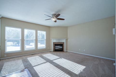 Living room at 14903 Stable Stone Terrace, Fishers, IN