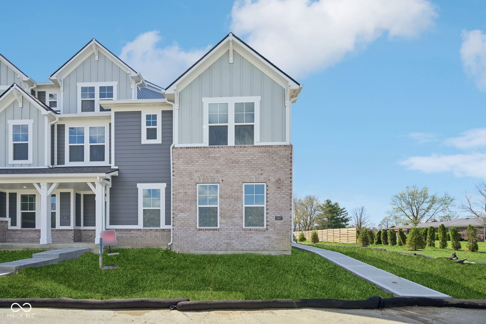 Front exterior at 5807 CR W 750 N, McCordsville, IN