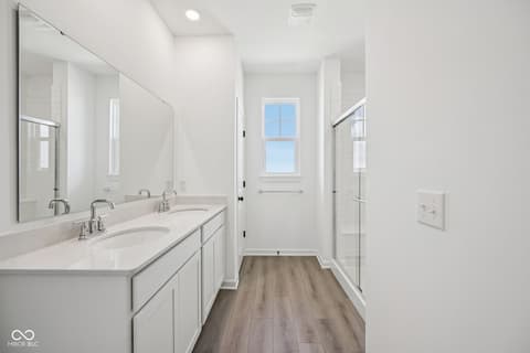 Bathroom at 5807 CR W 750 N, McCordsville, IN