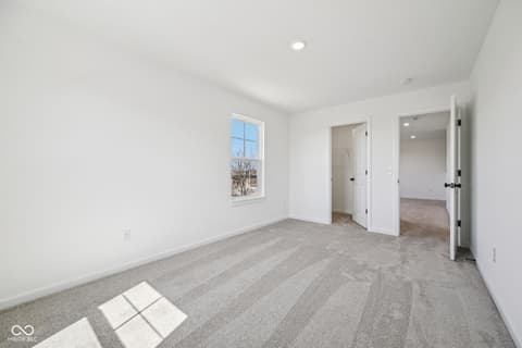 Bedroom at 5807 CR W 750 N, McCordsville, IN
