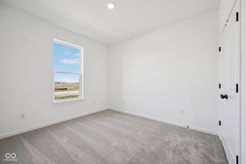 Bedroom at 5807 CR W 750 N, McCordsville, IN